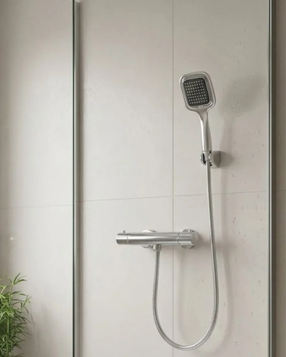 Çok Fonksiyonlu Siyah El Duşu Seti Spiral Hortum ve Duş Askısı Banyo Duş Başlığı