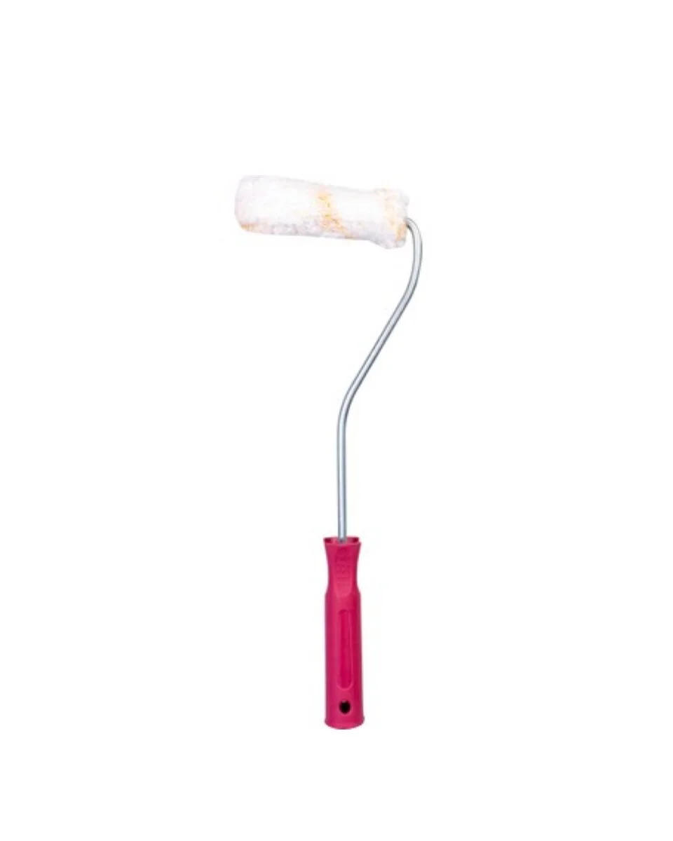Mini Boya Rulo Seti 10 Cm Boya Fırçası 6 Adet Yedek Rulo Hediyeli Boya Uygulama Aparatı
