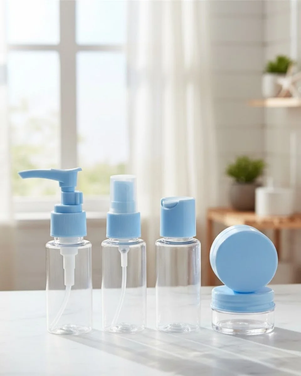 30 ml 5’li Seyahat Boy Kozmetik Organizer Seti