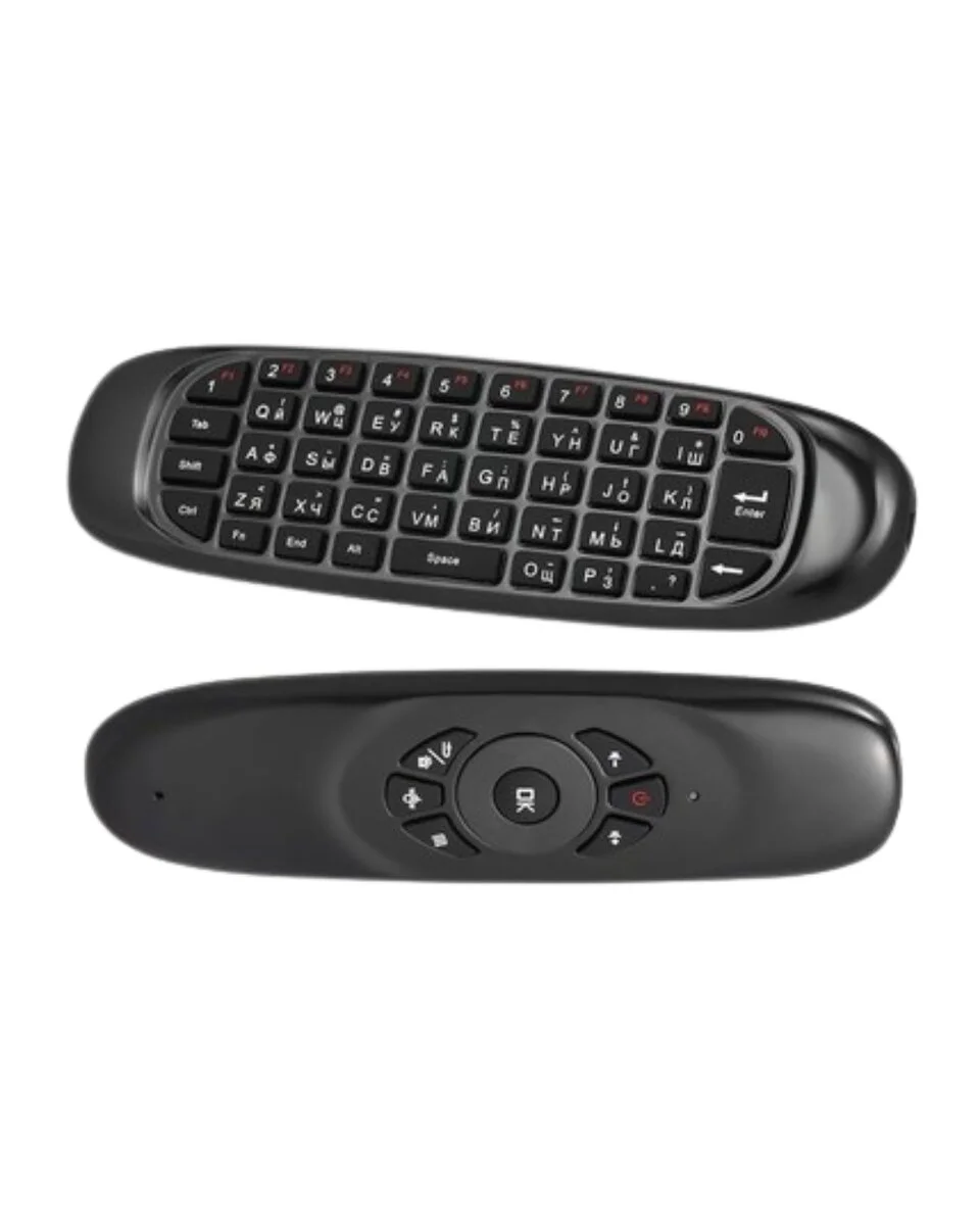 3’ü 1 Arada Kablosuz Hava Mouse Mini Klavye Kumanda