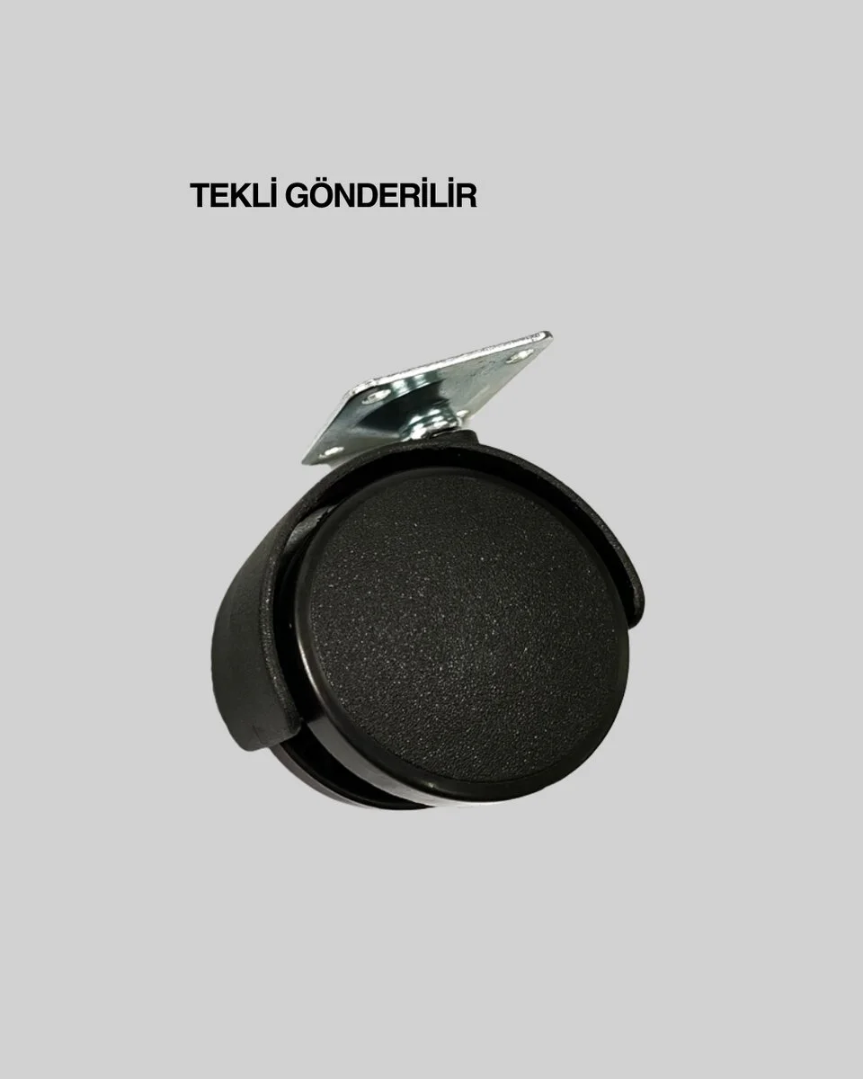 Kilitsiz 6 cm Tekerlek Ayak Tek Adet