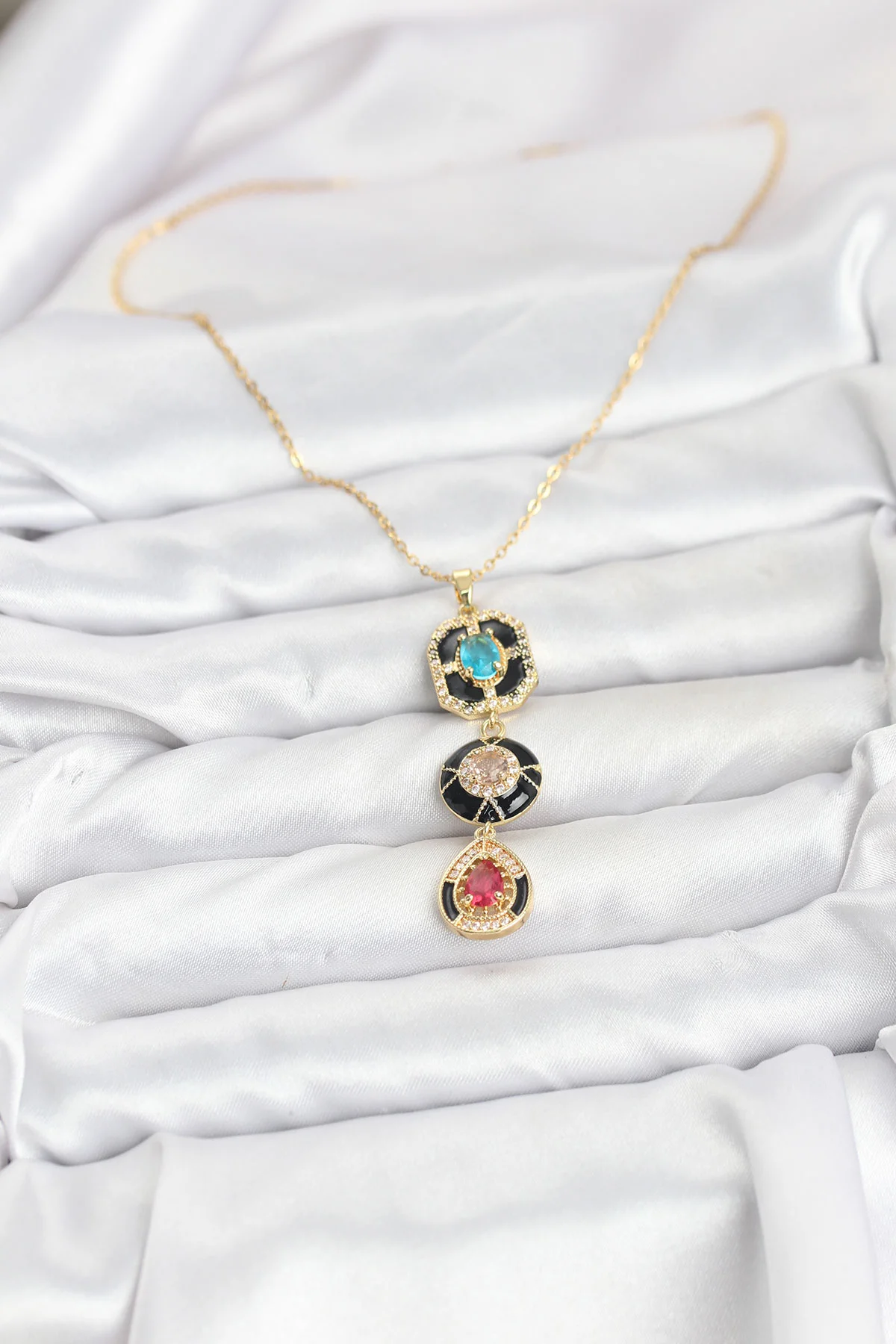 316L Çelik Vintage Model Kadın Kolye