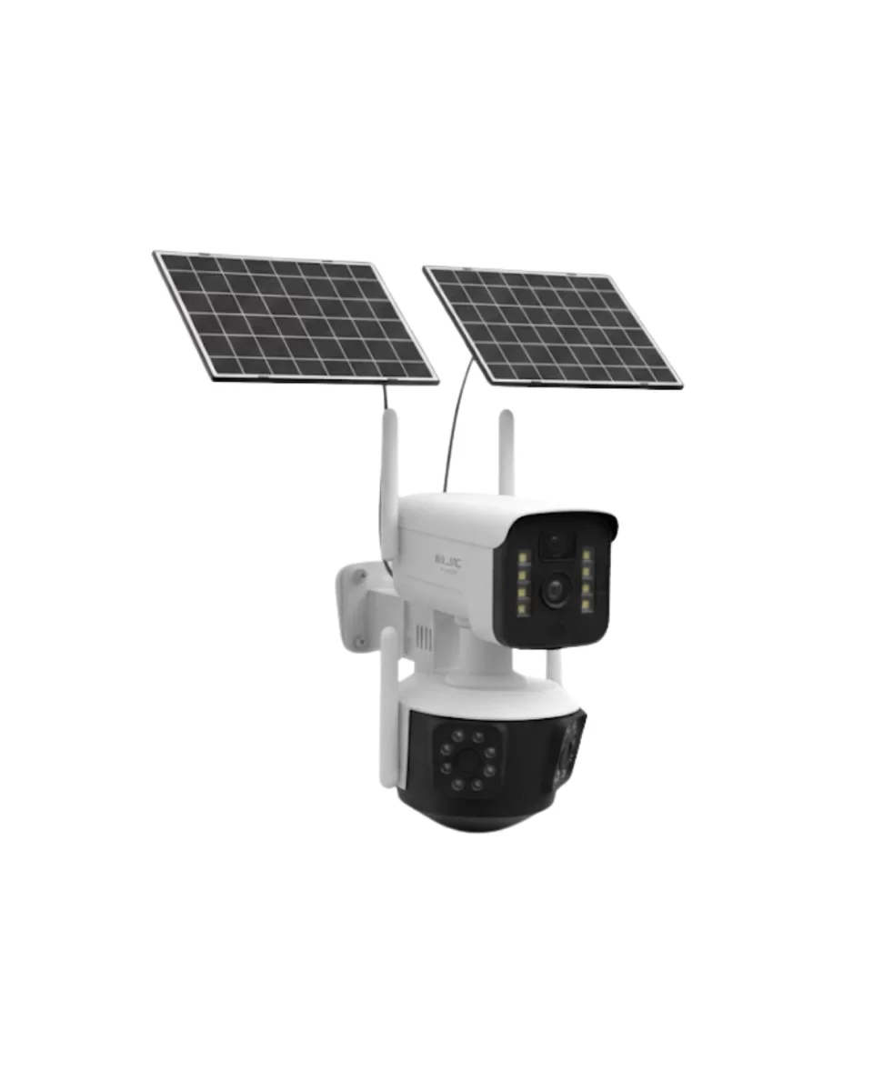 Güneş Enerjili Arıcı Kamerası 4G SIM Kartlı 9MP Üç Lens Yayla Güvenlik Kamerası 2 Yıl Garantili