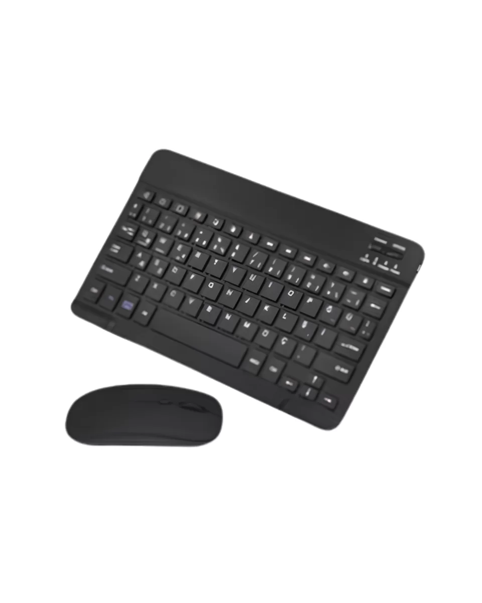 Bluetooth Klavye Mouse Seti Taşınabilir Wireless Bilgisayar Aksesuarı