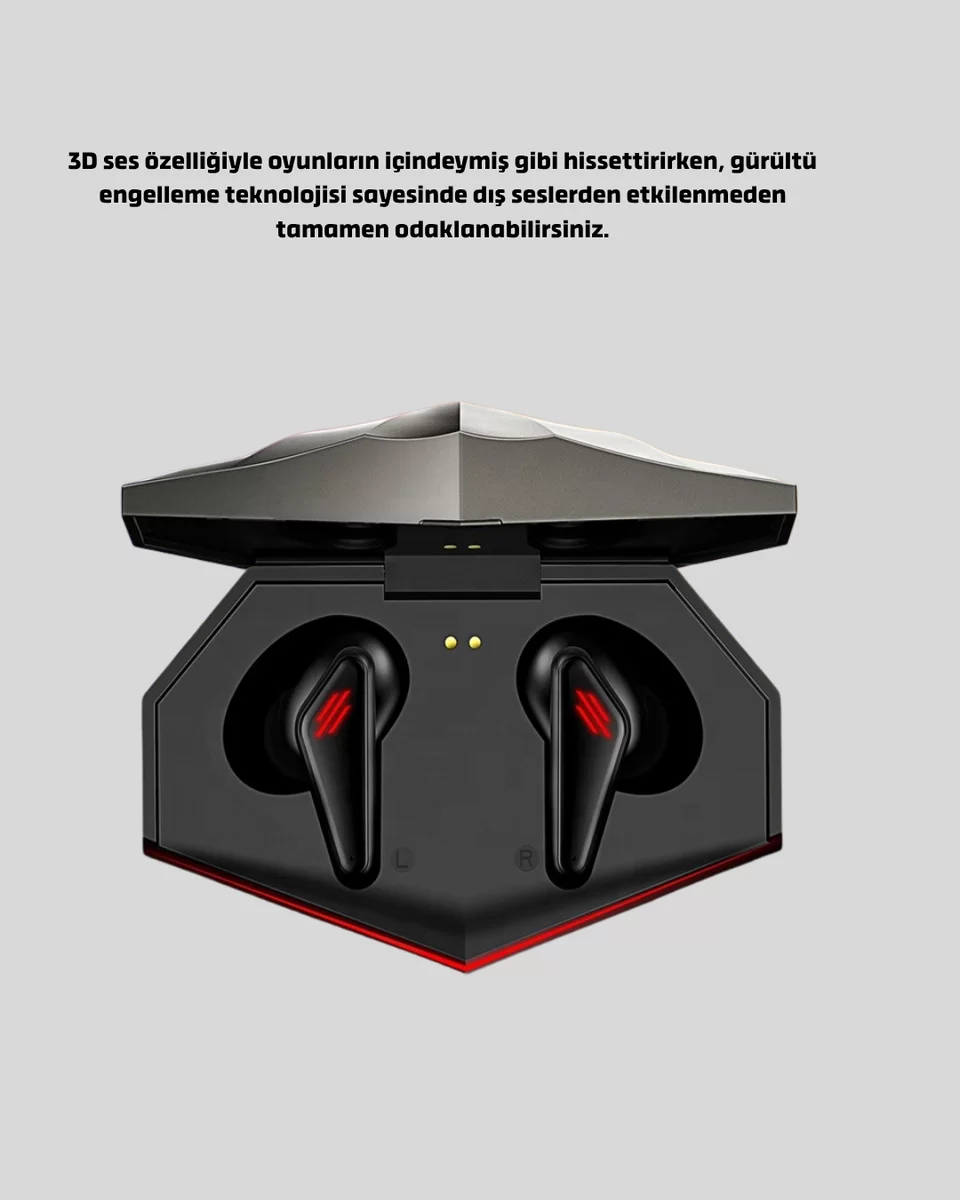 Bluetooth Kulaklık 45 ms Ultra Düşük Gecikme