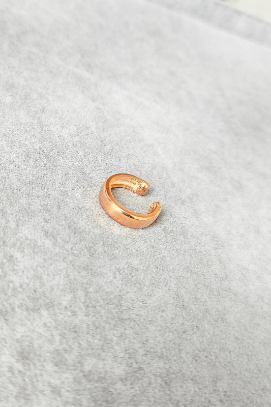 Oval Taşsız Gümüş Kıkırdak Küpe