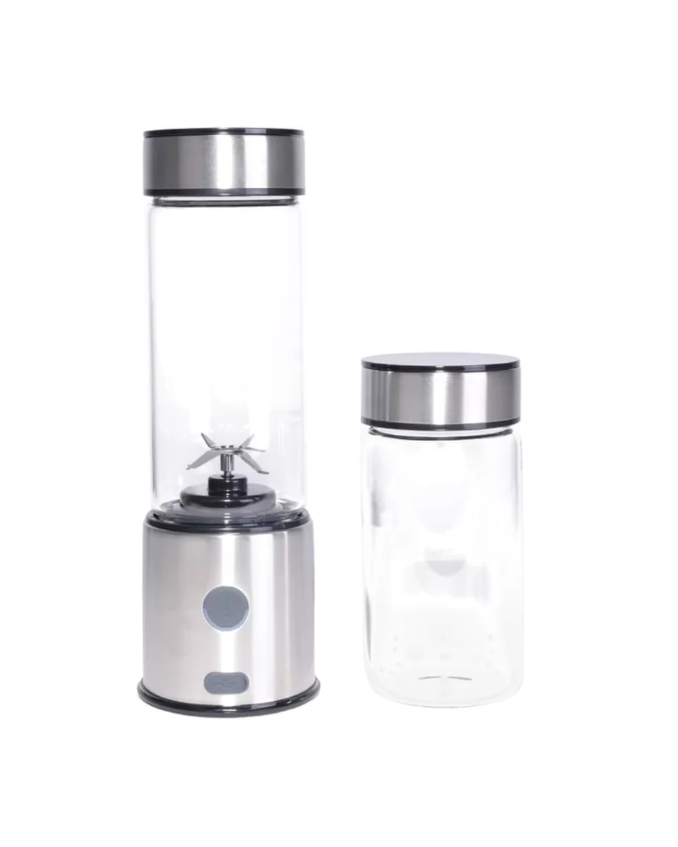 Çift Cam Hazneli Blender 16500 RPM Buz Kırıcı Taşınabilir Blender