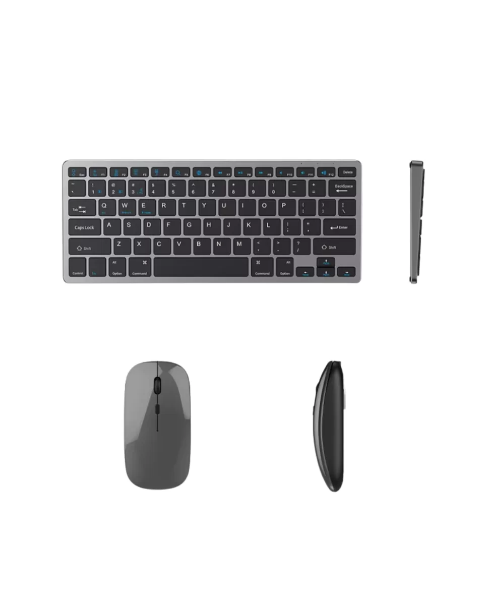 Telefon Tablet ve Bilgisayar Uyumlu Kablosuz Klavye Mouse Kombini