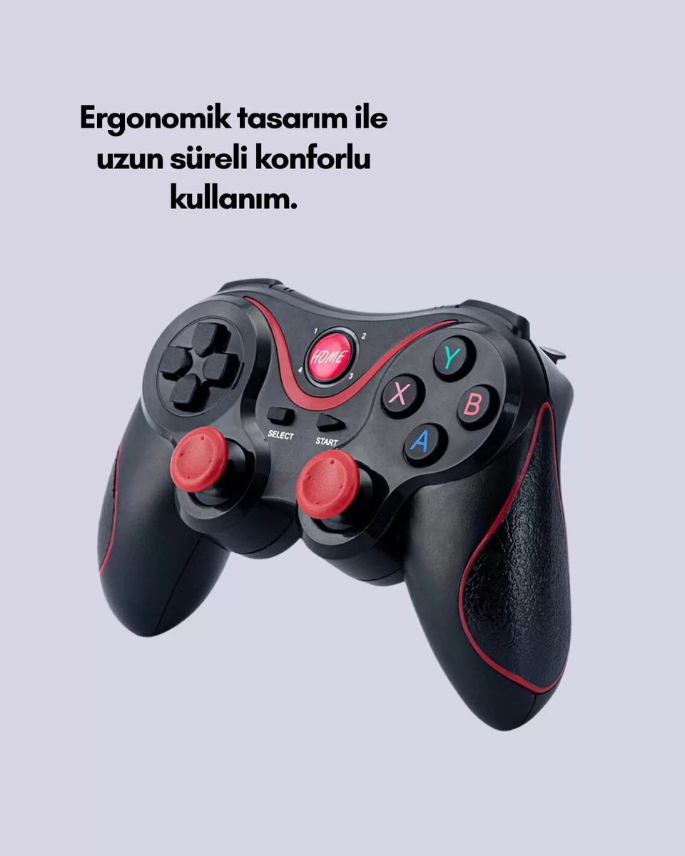 Yüksek Hassasiyetli Kablosuz Oyun Kolu PC ve Mobil Uyumlu
