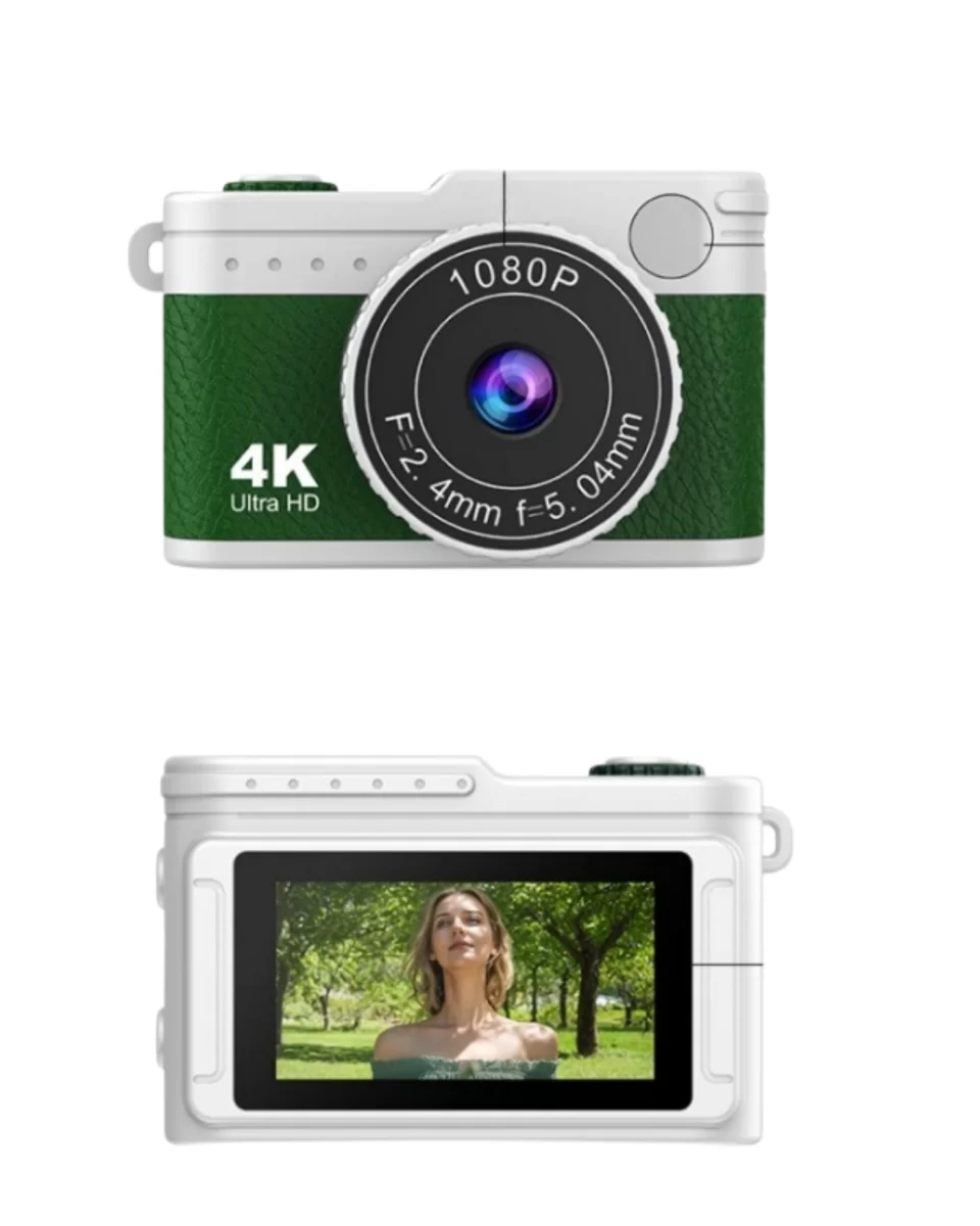 1080P HD Mini Dijital Kamera IPS Ekranlı Taşınabilir Fotoğraf Makinesi