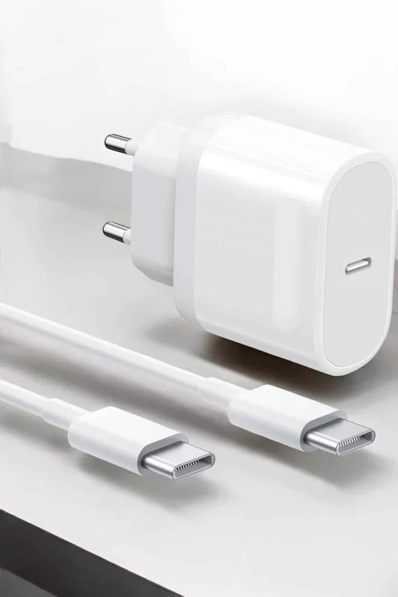 Güç Adaptörü ve Kablosu Şarj Aleti 15/15 Pro Max Uyumlu Hızlı Şarj
