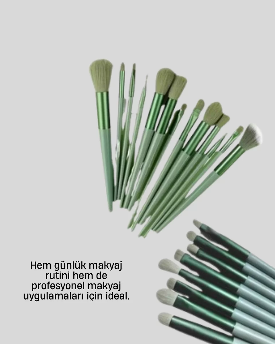 Kusursuz Makyaj İçin Yumuşak ve Dayanıklı Makyaj Fırça Seti