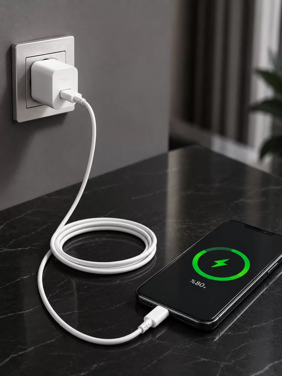 USB-A to Type-C Şarj Kablosu 2 Metre Uzun Kablo