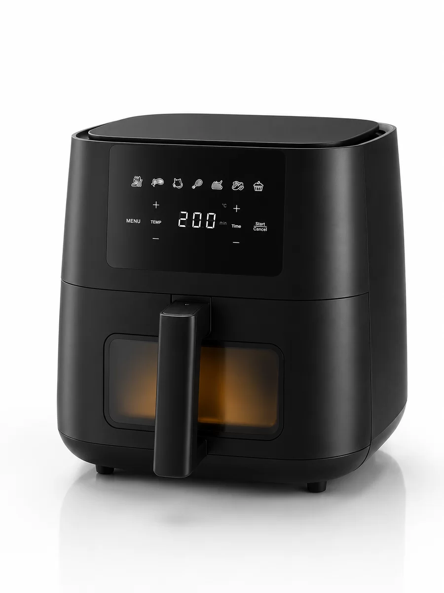 Dijital Dokunmatik Air Fryer Yağsız Sıcak Hava Fritözü