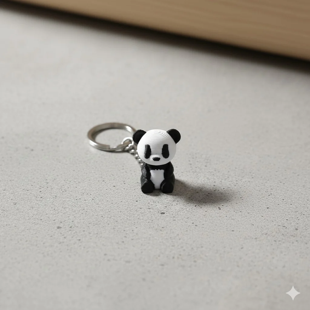 Anahtarlık- Panda 3'lü Set