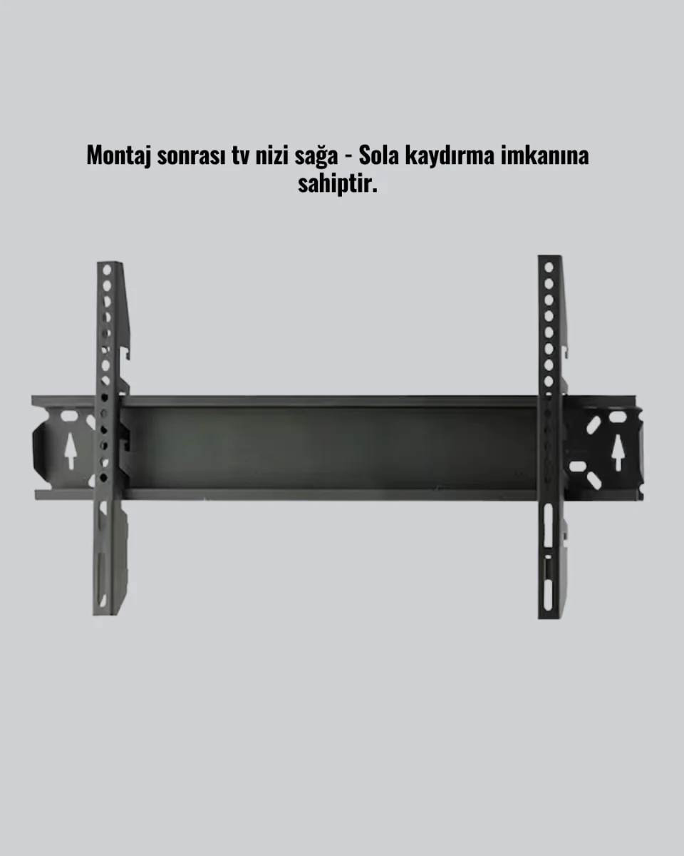 32-65” TV Duvar Askı Braketi 75 kg Kapasiteli Anti Statik Boya