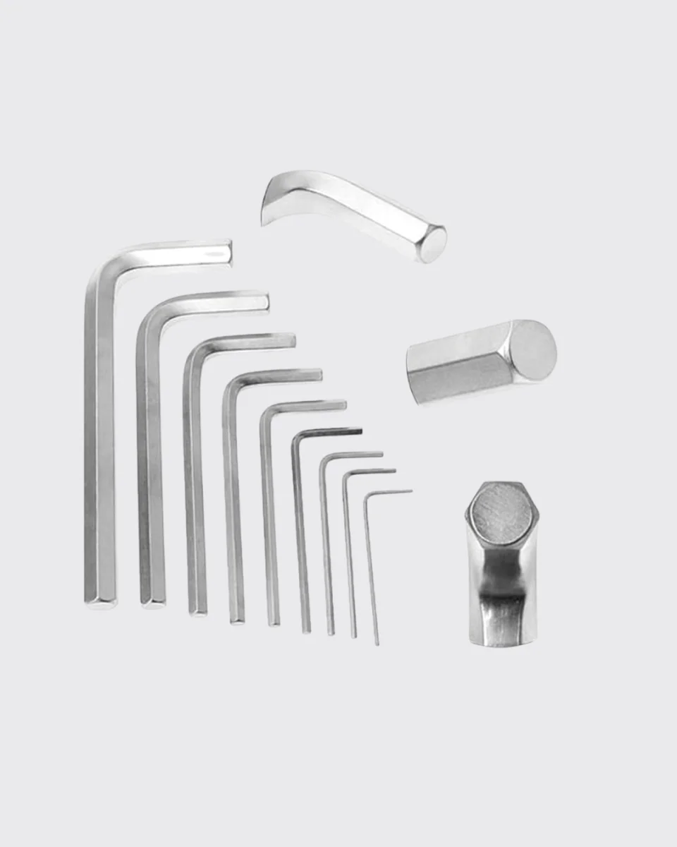 9 Parça Alyan Anahtar Seti Bisiklet Mobilya ve Otomotiv Uyumlu