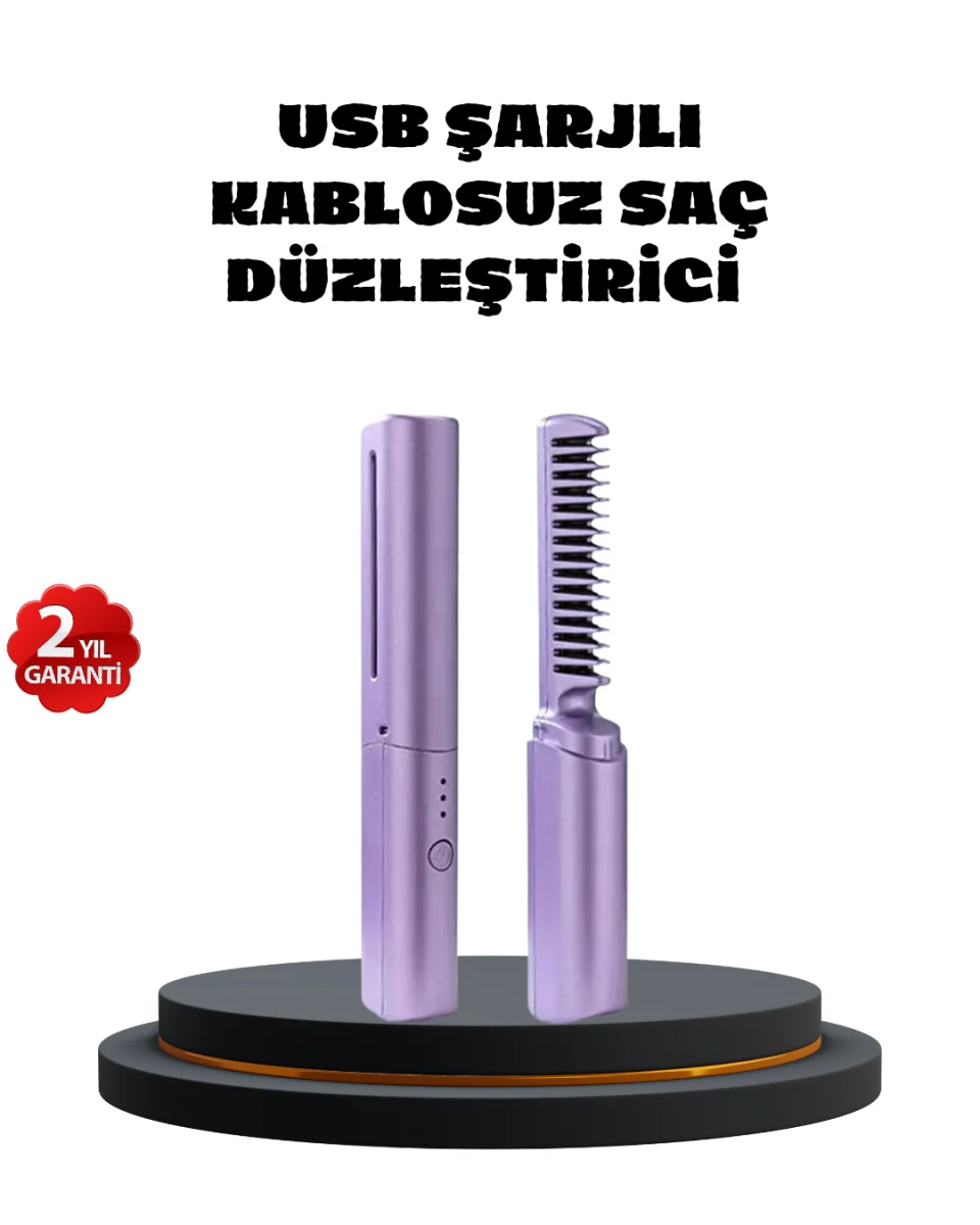 Isı Ayarlı Saç Düzleştirici – Her Saç Tipine Uygun Hassas Sıcaklık Kontrolü