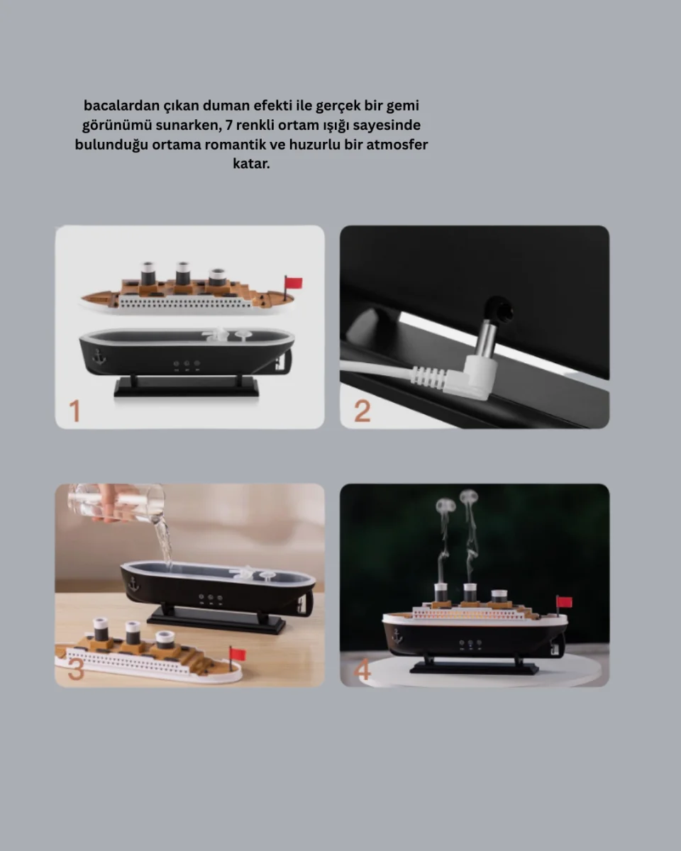 GEMİ TASARIM ODA NEMLENDİRİCİ