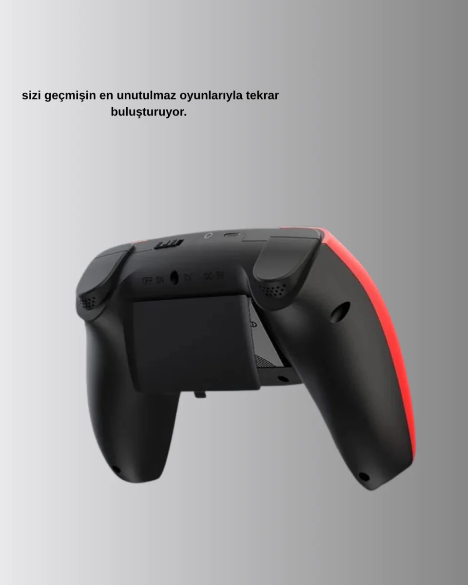 520 Oyunlu Retro Gamepad – Nostaljik Eğlenceyi Her Yere Taşı