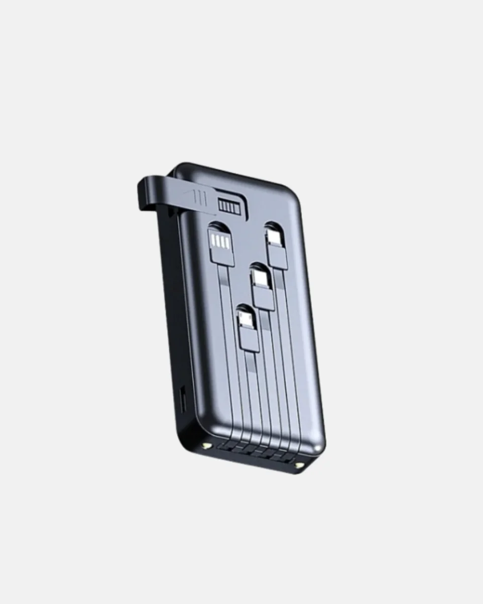 Powerbank 20000 mAh 4 Çıkışlı Hızlı Şarjlı ve LED Göstergeli