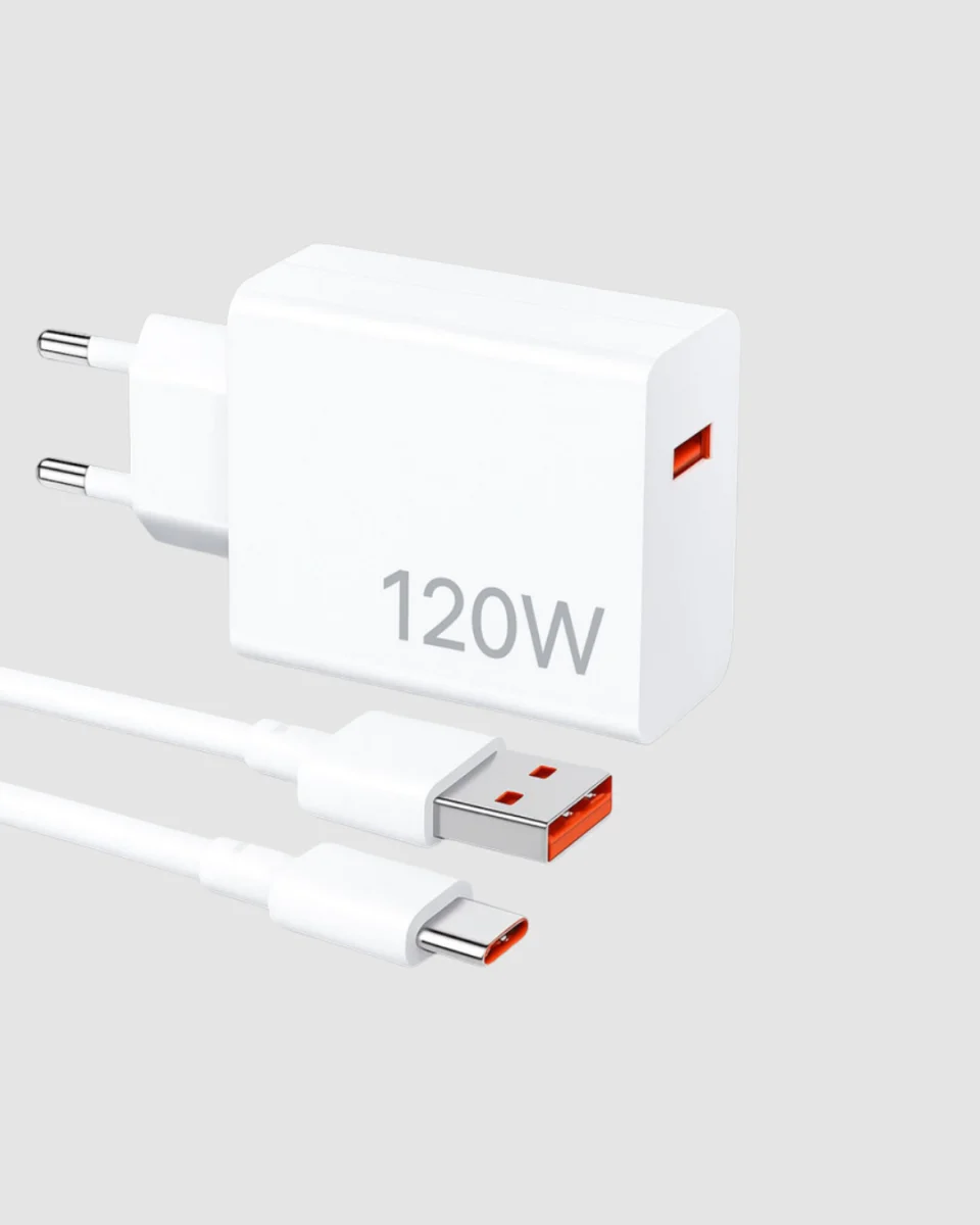 120W Type-C Hızlı Şarj Adaptörü – Akıllı Koruma ve Turbo Güç Desteği