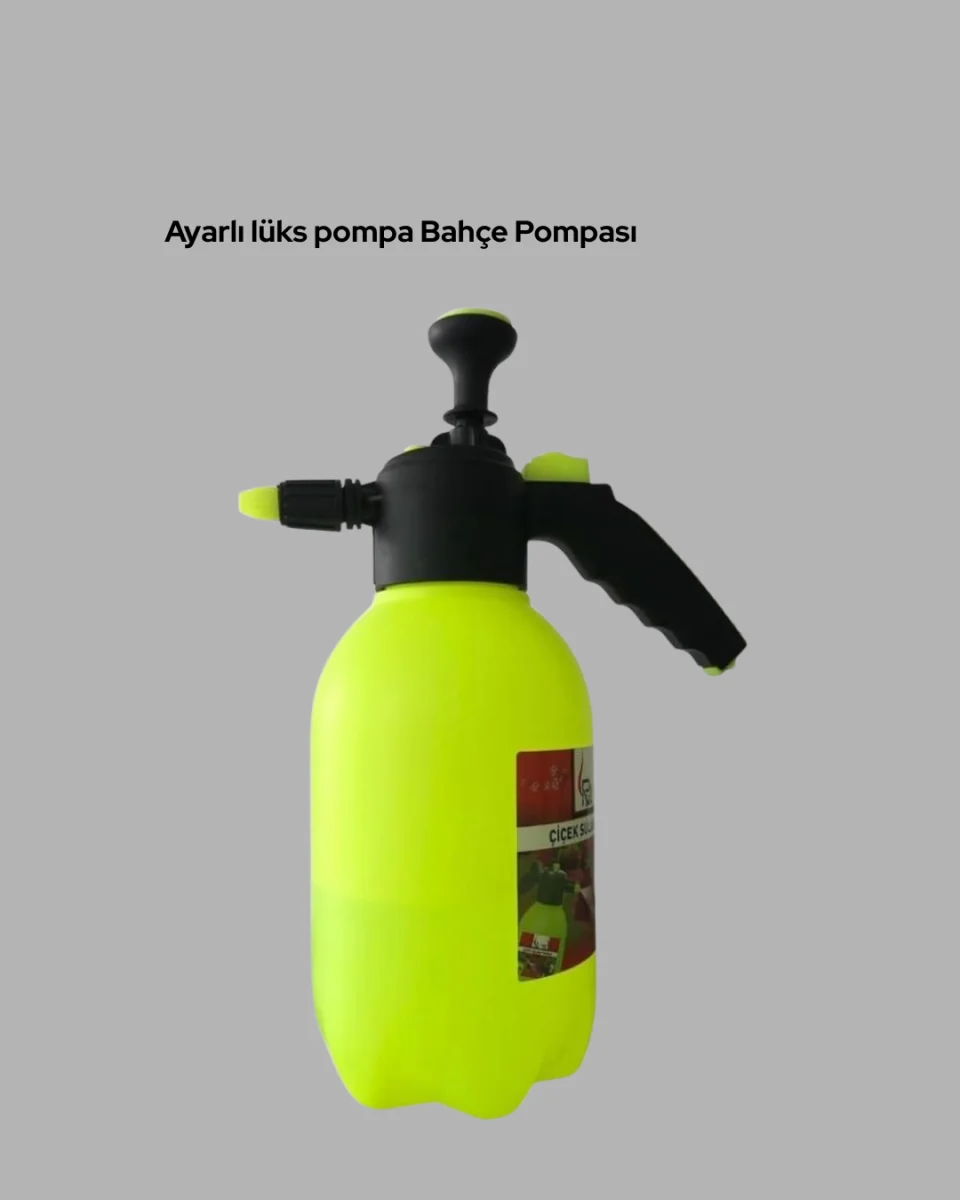 2L Bahçe ve Araç Temizlik Pompası Bakır Uçlu Basınçlı Sprey
