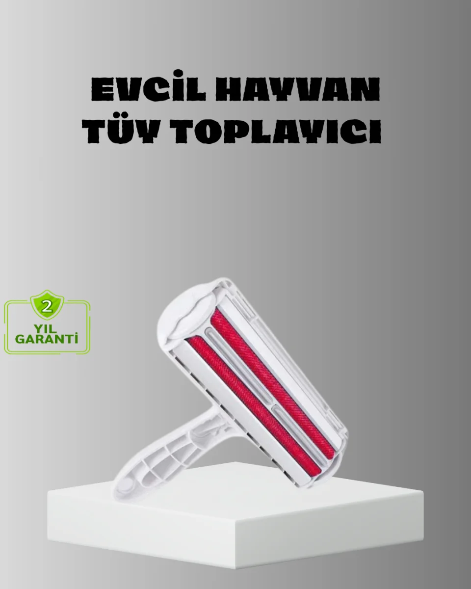 Hazneli Pratik Tüy Temizleyici Kıyafet ve Mobilya Tüy Alma Aracı