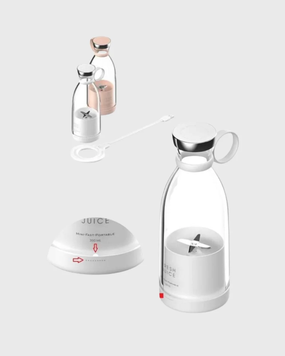 Kablosuz Taşınabilir Mini Blender – USB Şarjlı, 1200mAh