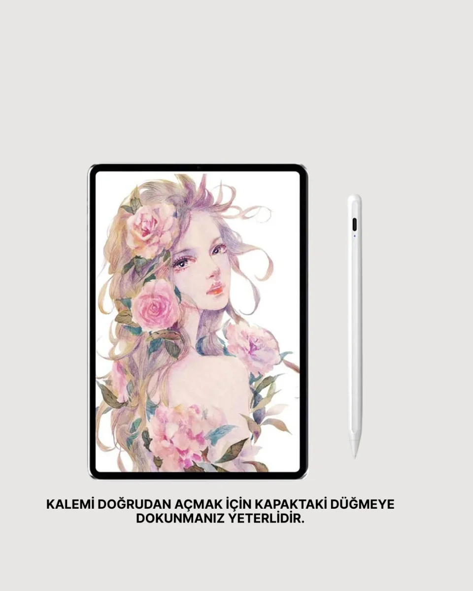 Eğim Sensörlü Dijital Kalem – Yüksek Hassasiyetli 1,0 mm Uç, Uzun Pil Ömrü