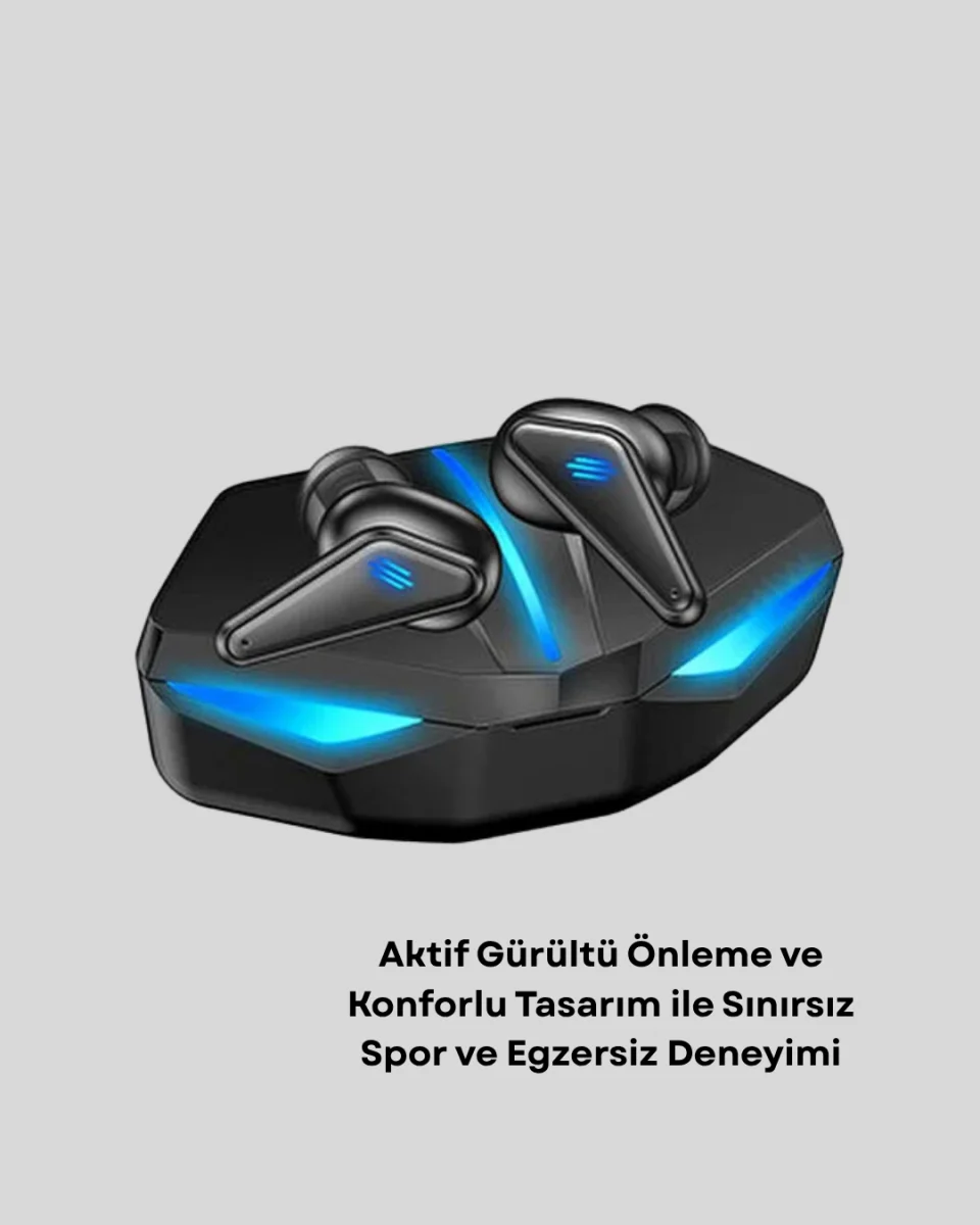 Profesyonel Bluetooth 5.0 Kulaklık – Dokunmatik Kontrol, 3D Surround Ses