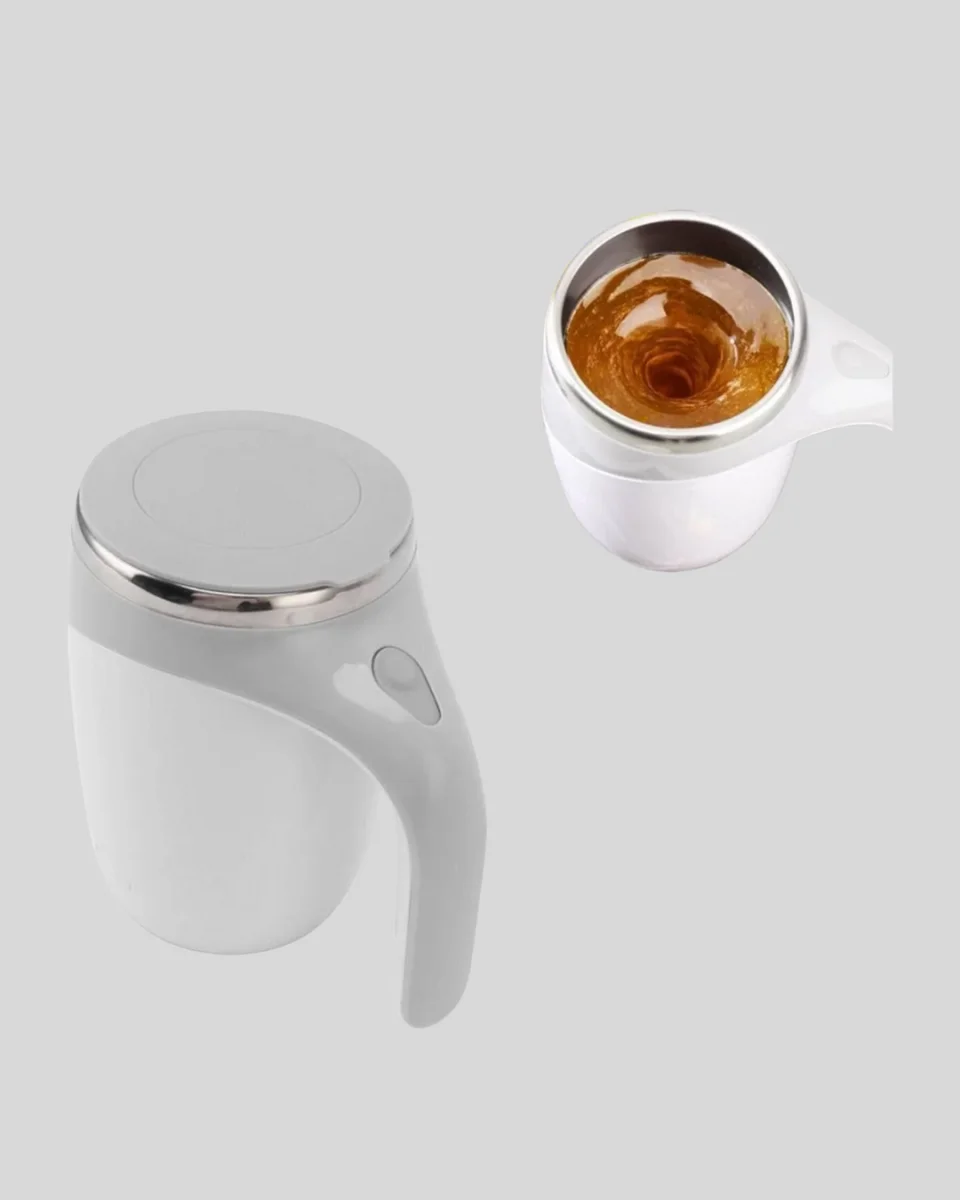 Paslanmaz Çelik Şarjlı Karıştırma Kupa – Otomatik Manyetik Blender Fincan
