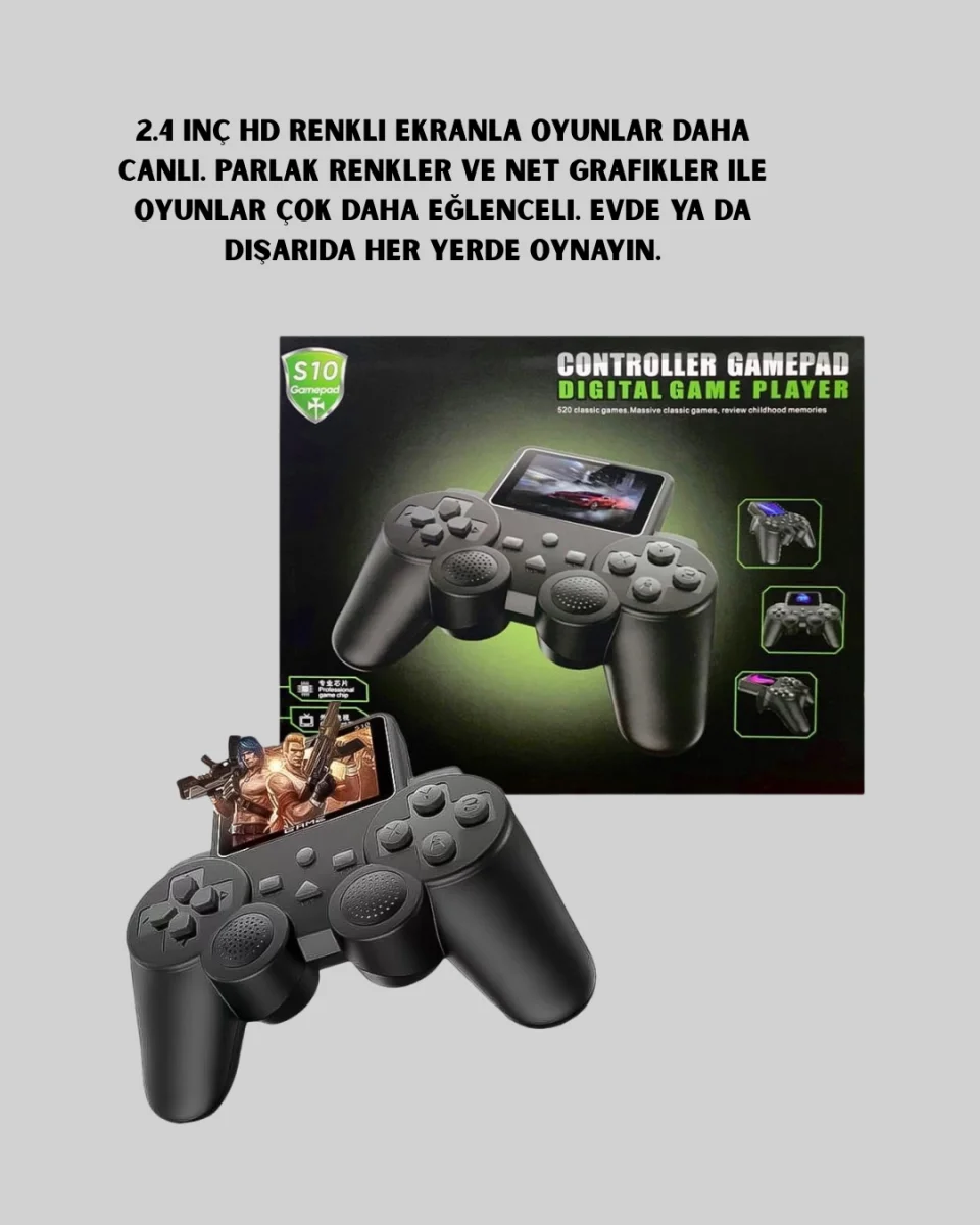 500 Oyun Tek Cihazda! Nostalji ve Eğlence Yanınızda