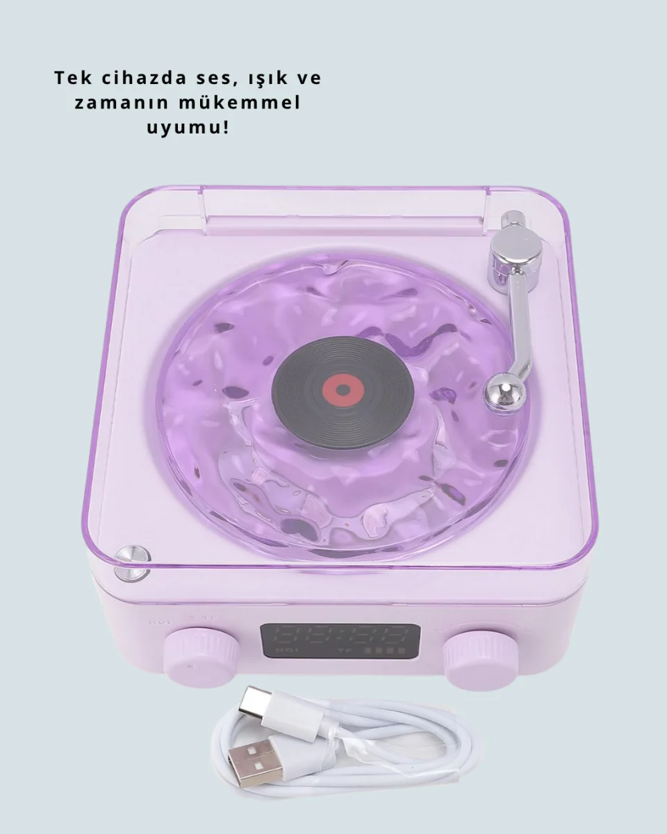 Retro Bluetooth Hoparlör MOR
