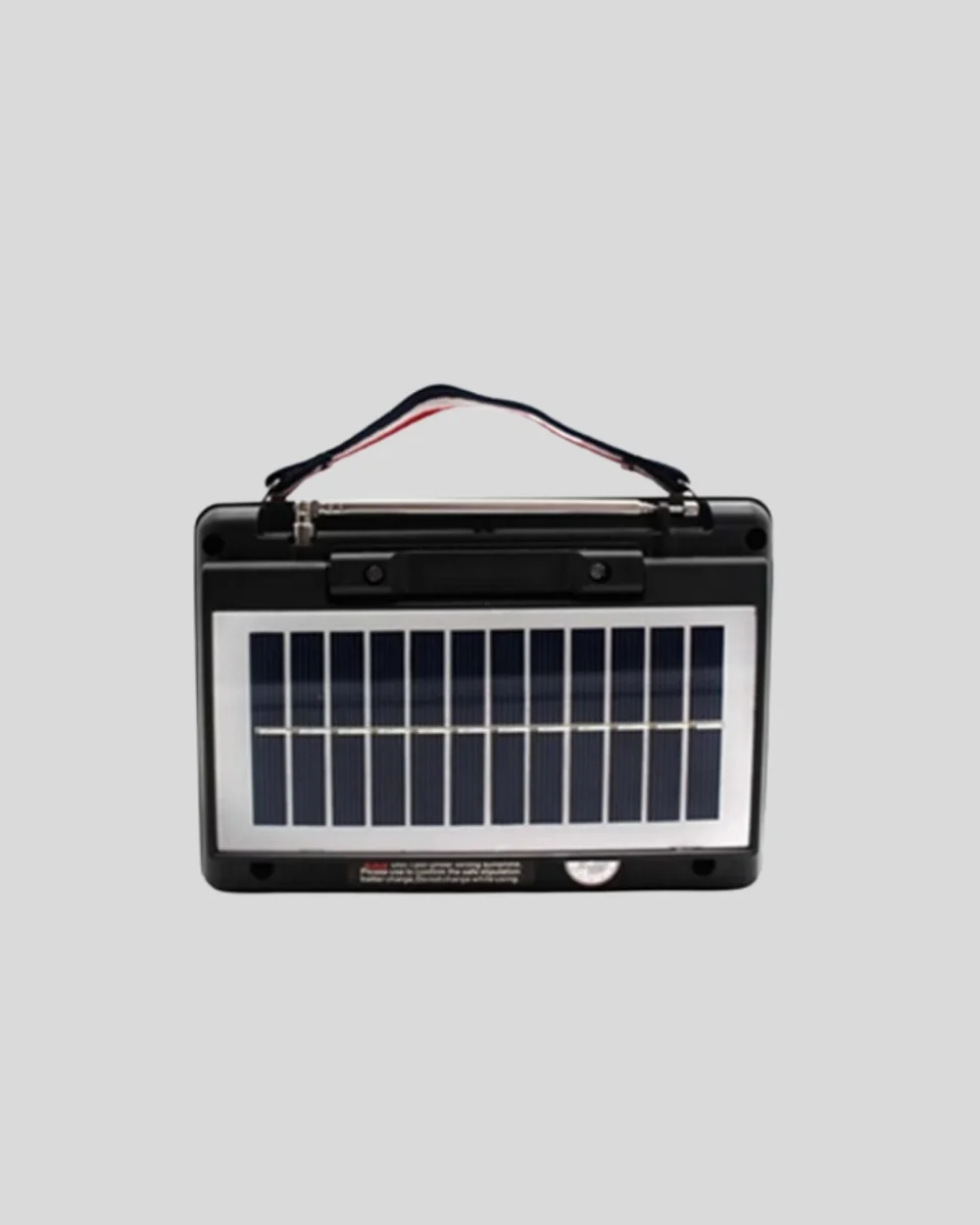 Güneş Enerjili Taşınabilir Hoparlör KTF-1428 Bluetooth Radyo USB SD Kart Destekli