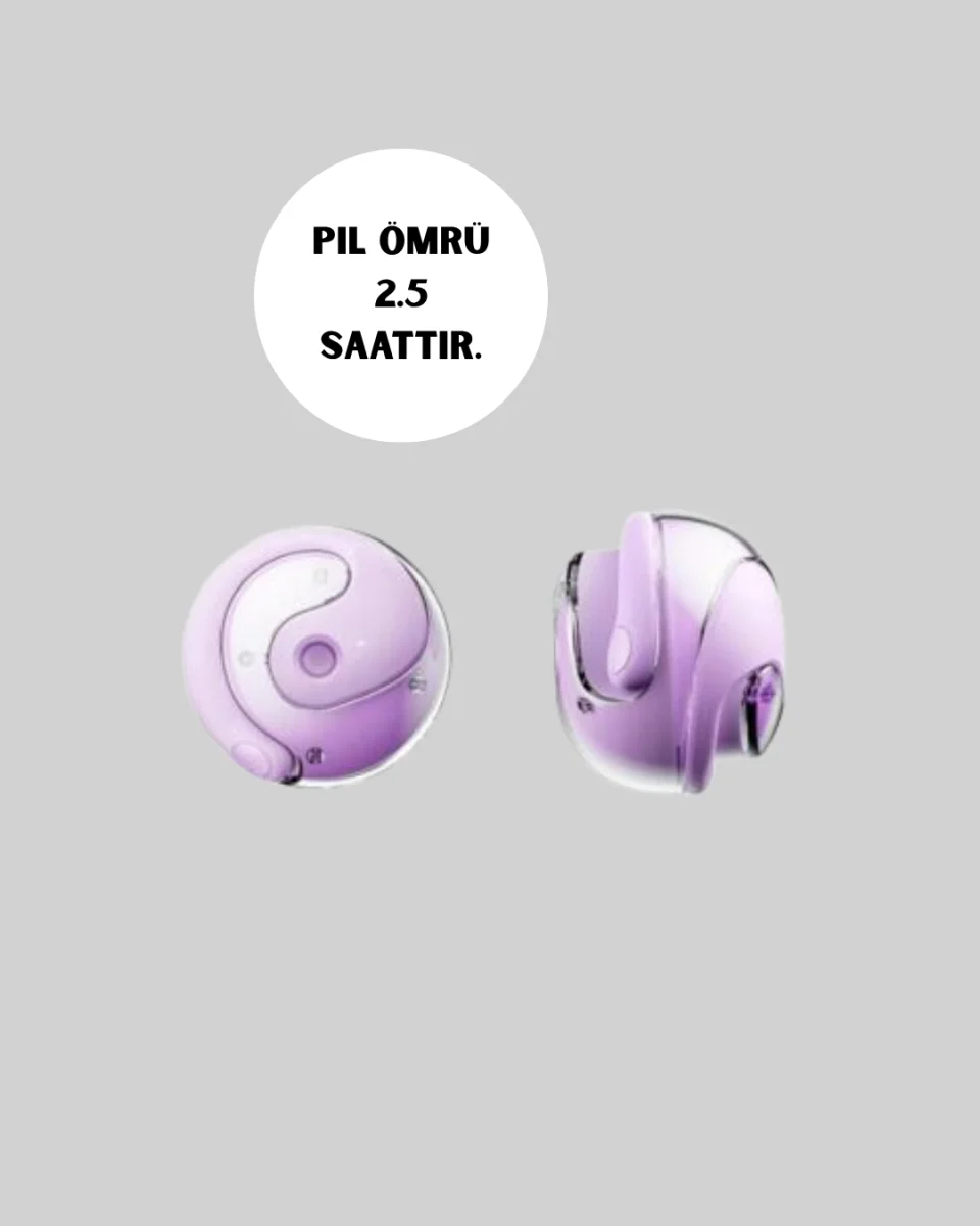S05 Spor Kulaklığı – Kemik İletimli, Kulak Kanalını Tıkamayan Yapı