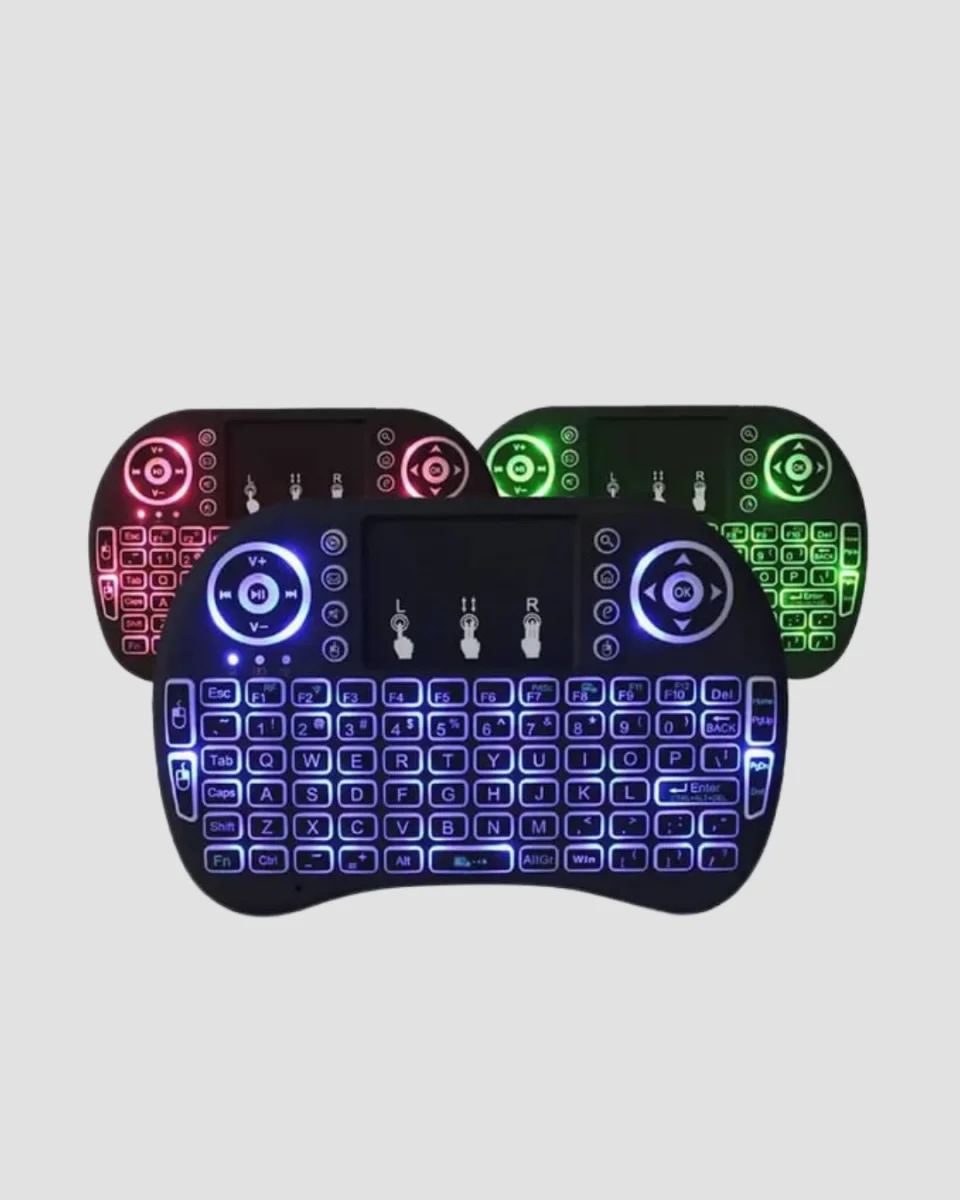 LED Işıklı Q Klavye – Touchpad, Numerik Tuş Takımı ve Multimedya Kısayolları