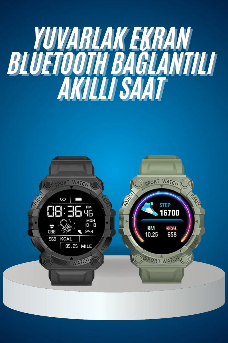 Yeni Nesil Akıllı Saat Bluetooth Bağlantılı Android ve İOS Uyumlu