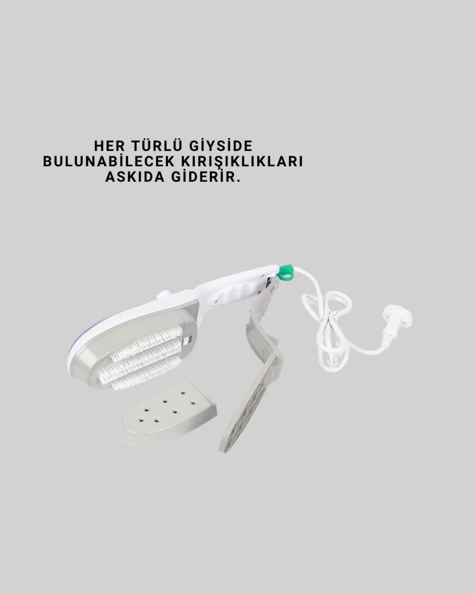 Kompakt Buharlı Ütü 1500W | Tüm Yüzeyler İçin Pratik ve Etkili