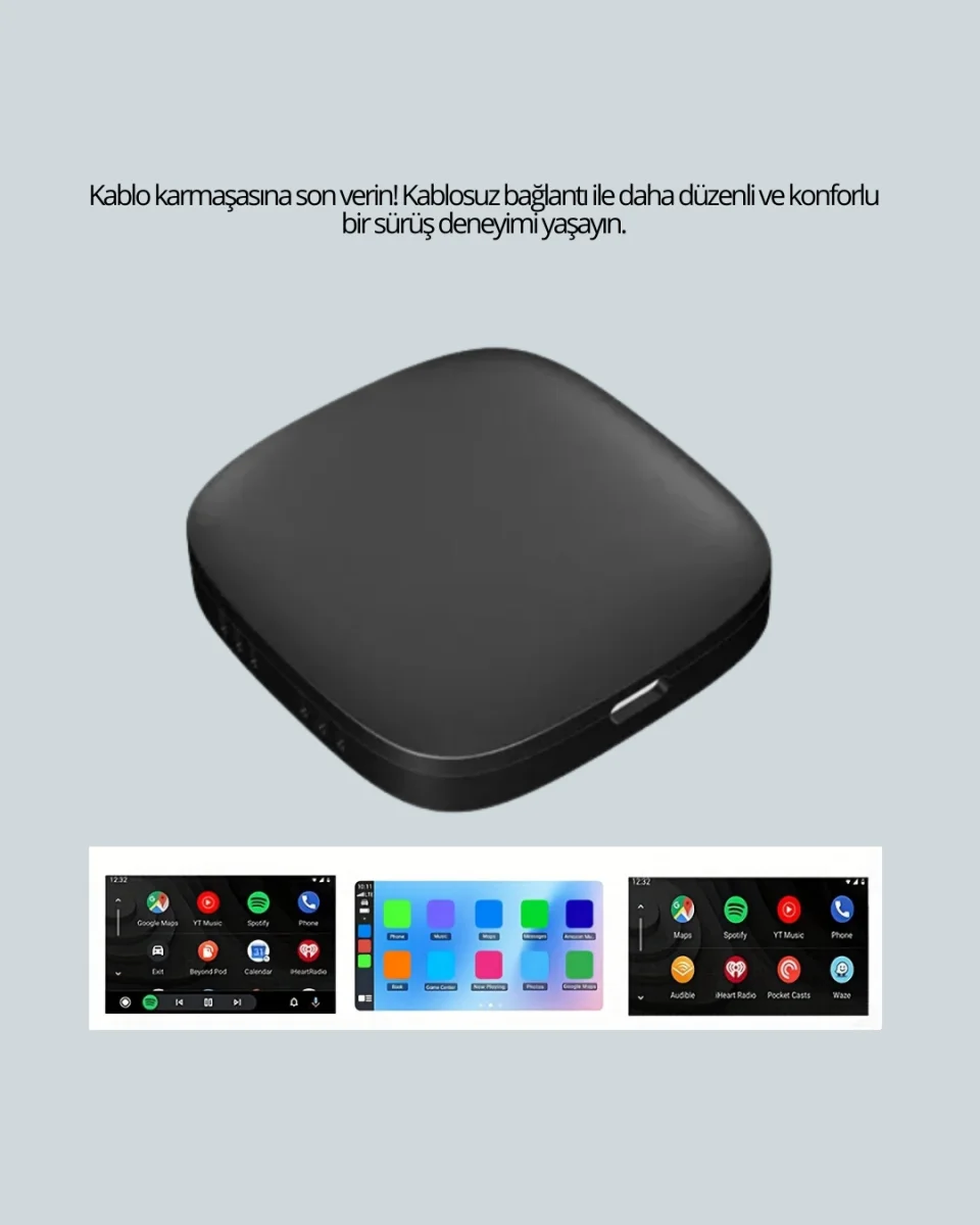 USB Girişli Tak Çalıştır Kablosuz Android Auto Cihazı