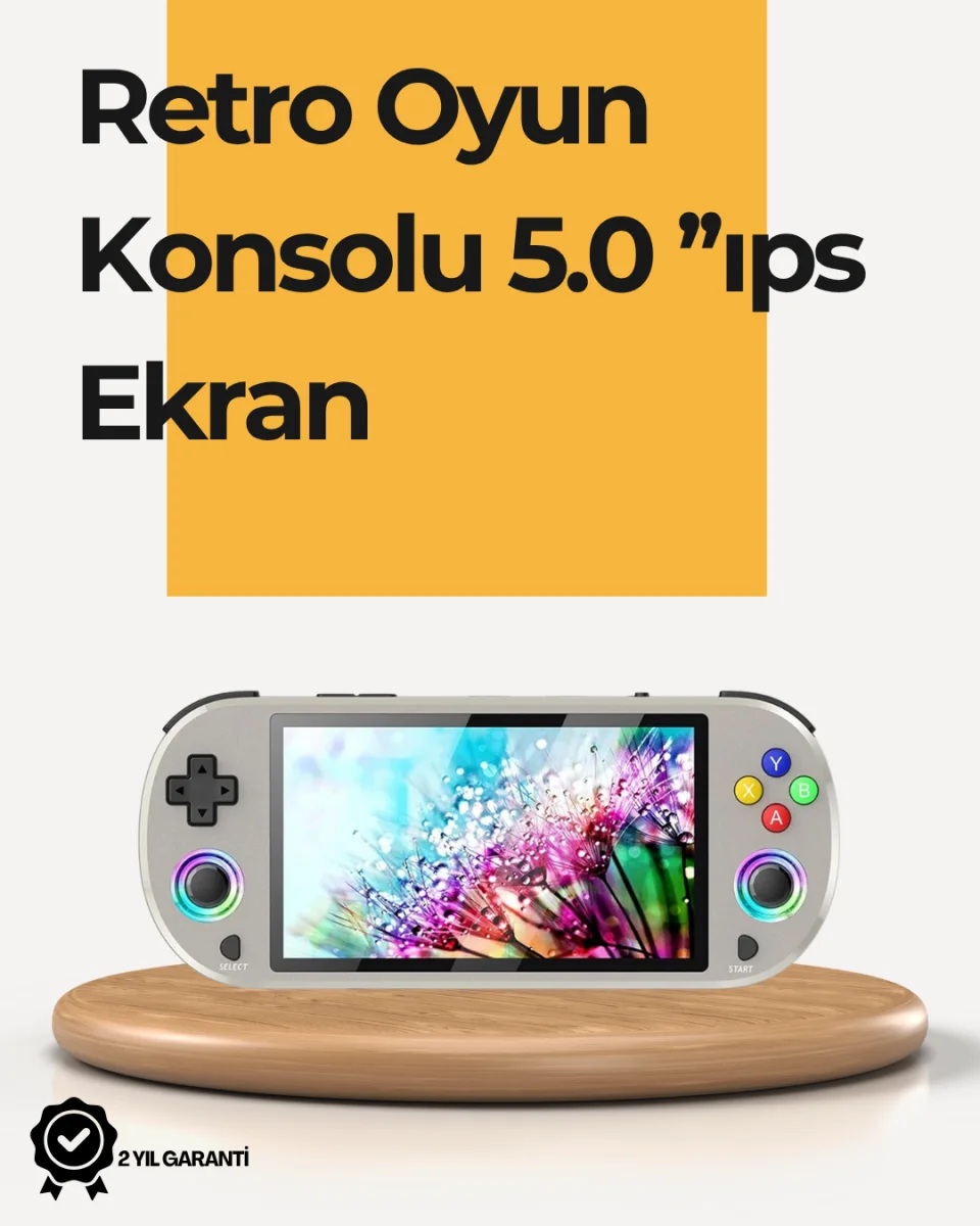 Klasik Oyunlar İçin Taşınabilir Konsol