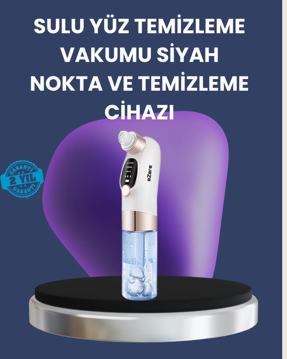 Elektrikli Siyah Nokta Sökücü – Derinlemesine Gözenek Temizleme Cihazı