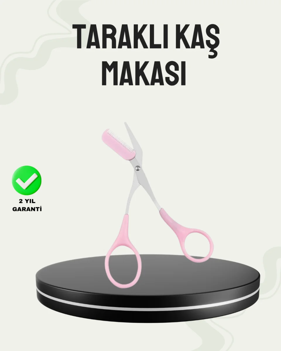 Mini Taraklı Kaş Düzeltici – Hassas Şekillendirme ve Taşınabilir Tasarım