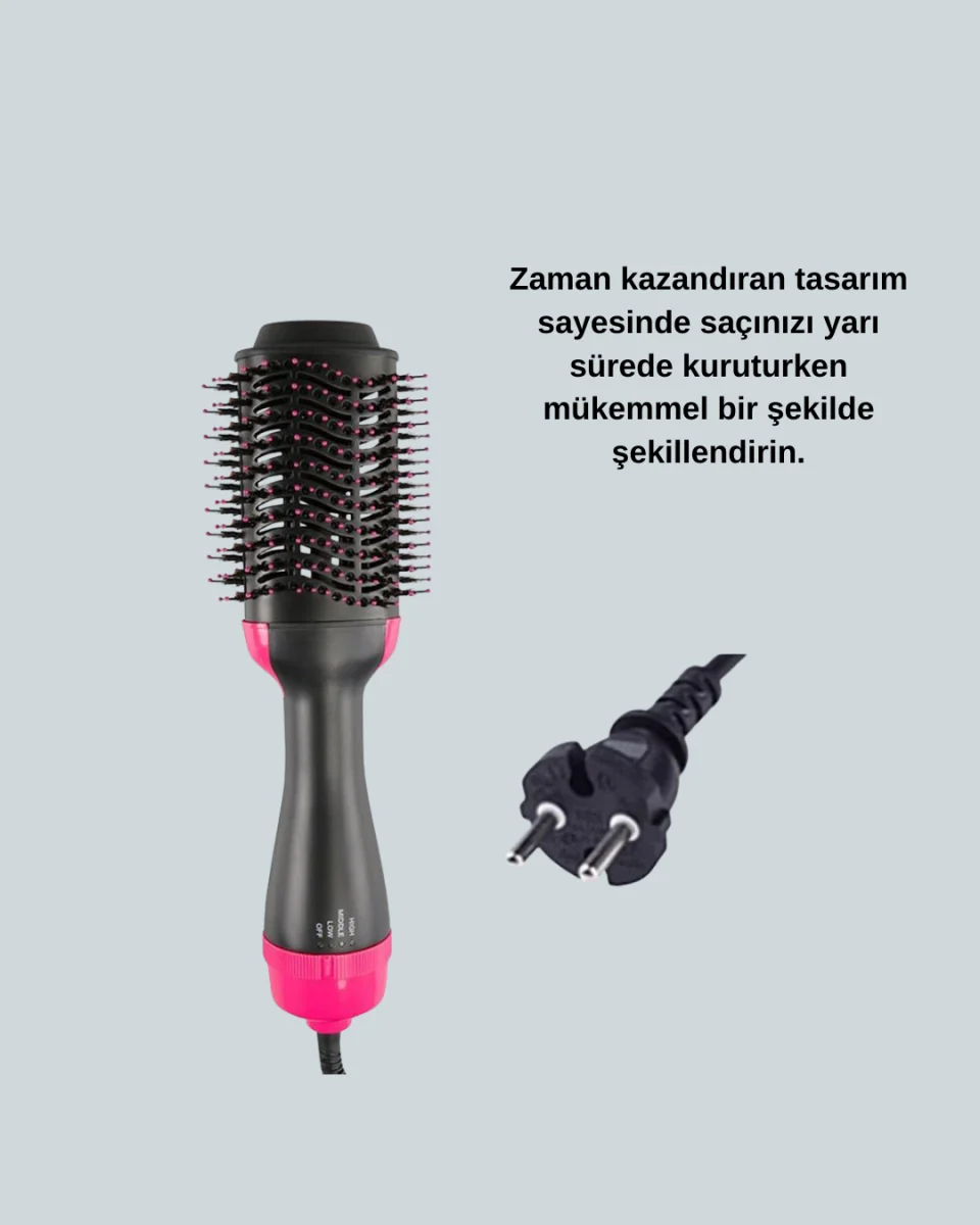 Kuaför Kalitesinde Ev Tipi Saç Kurutma ve Şekillendirme