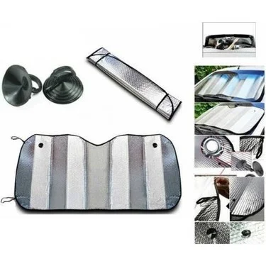 Katlanabilir Araç Ön Cam Güneşlik Isı ve Işık Önleyici Honda Civic Peugeot 3008 Volkswagen Passat Nissan Qashqai