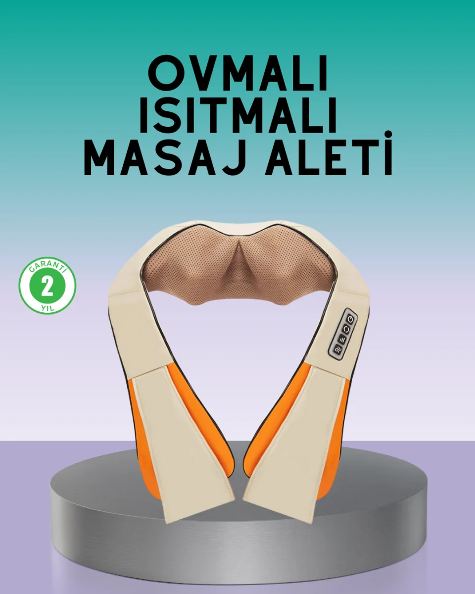 Profesyonel Ovmalı Masaj Aleti Isıtmalı Vücut Masajı İçin Pratik Kullanım