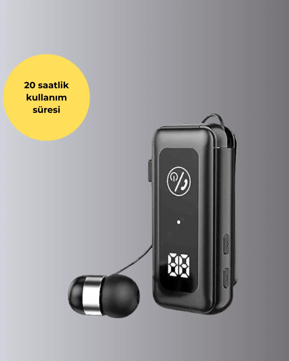 MikroSD Kartlı, Titreşimli Uyarılı Bluetooth 5.2 Kulaklık