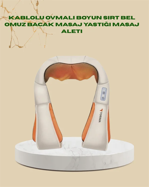Ovmalı Isıtmalı Masaj Aleti – Boyun, Sırt, Bel, Omuz ve Bacak İçin