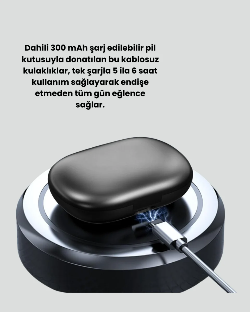 Kulağa Temas Etmeden Konforlu Kullanım – Yeni Nesil Bluetooth Kulaklık