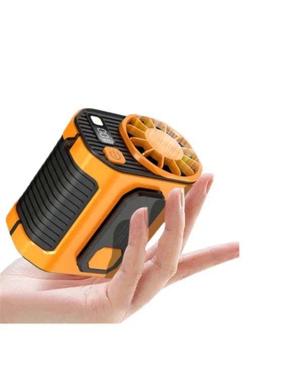 Taşınabilir USB Şarjlı Turbo Fan – 3 Modlu Soğutma, Hafif & Kompakt